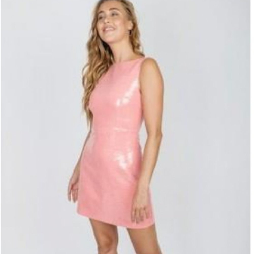 Zoie Dress Pink Sunset